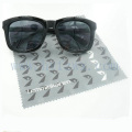 anti slip custom microfiber lens cleaning cloth, glasses cleaning cloth, eyewear cleaning cloth